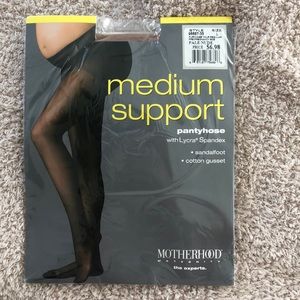 Maternity Pantyhose Medium support Pale Nude color size L